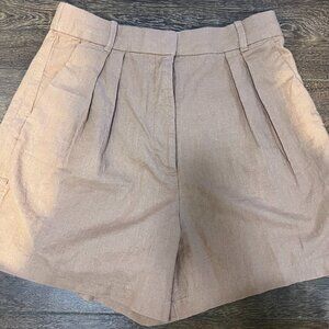 Abercrombie & Fitch A&F Sloane Tailored Linen-Blend Short